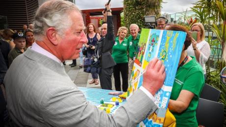 Der britische Thronfolger Prinz Charles fühlt sich durch das Malen von Aquarellen in eine «andere Dimension» transportiert.