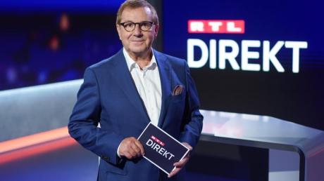 Seit August 2021 moderiert Jan Hofer die Nachrichtensendung «RTL Direkt».