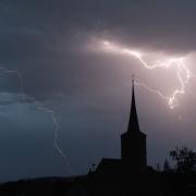 Ein Gewitter in Oberfranken. Auch in der letzten Juni-Woche ist das ein mögliches Szenario.