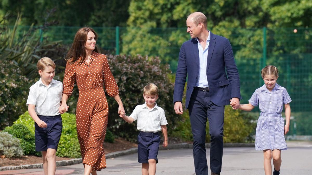 #Monarchie: Schulanfang für Prinz Williams und Herzogin Kates Kinder