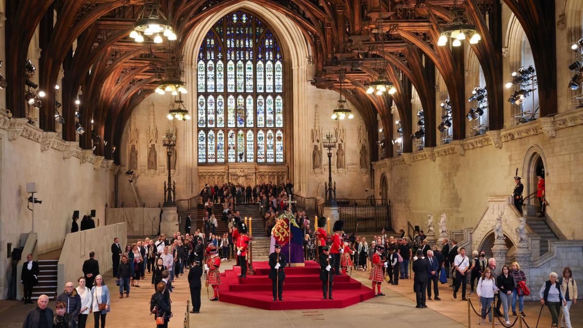 #Großbritannien: Vor Queen-Begräbnis: König Charles empfängt Staatsgäste
