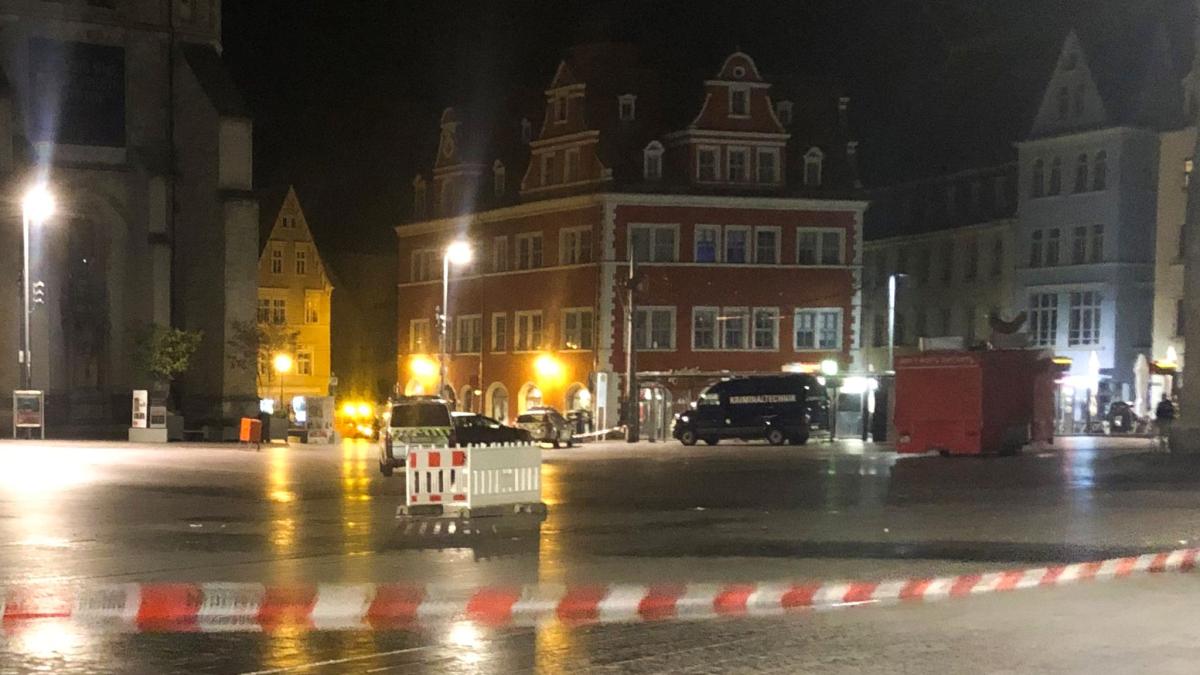 #Stadtzentrum: Explosion auf Marktplatz in Halle – zwei Schwerverletzte