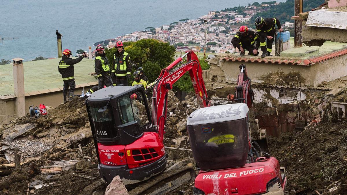 #Unwetter: Erdrutsch auf Ischia – Zahl der Todesopfer steigt auf elf