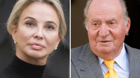 Die dänisch-deutsche Geschäftsfrau Corinna Larsen, die sich selbst als Corinna zu Sayn-Wittgenstein bezeichnet und Juan Carlos, ehemaliger König von Spanien.