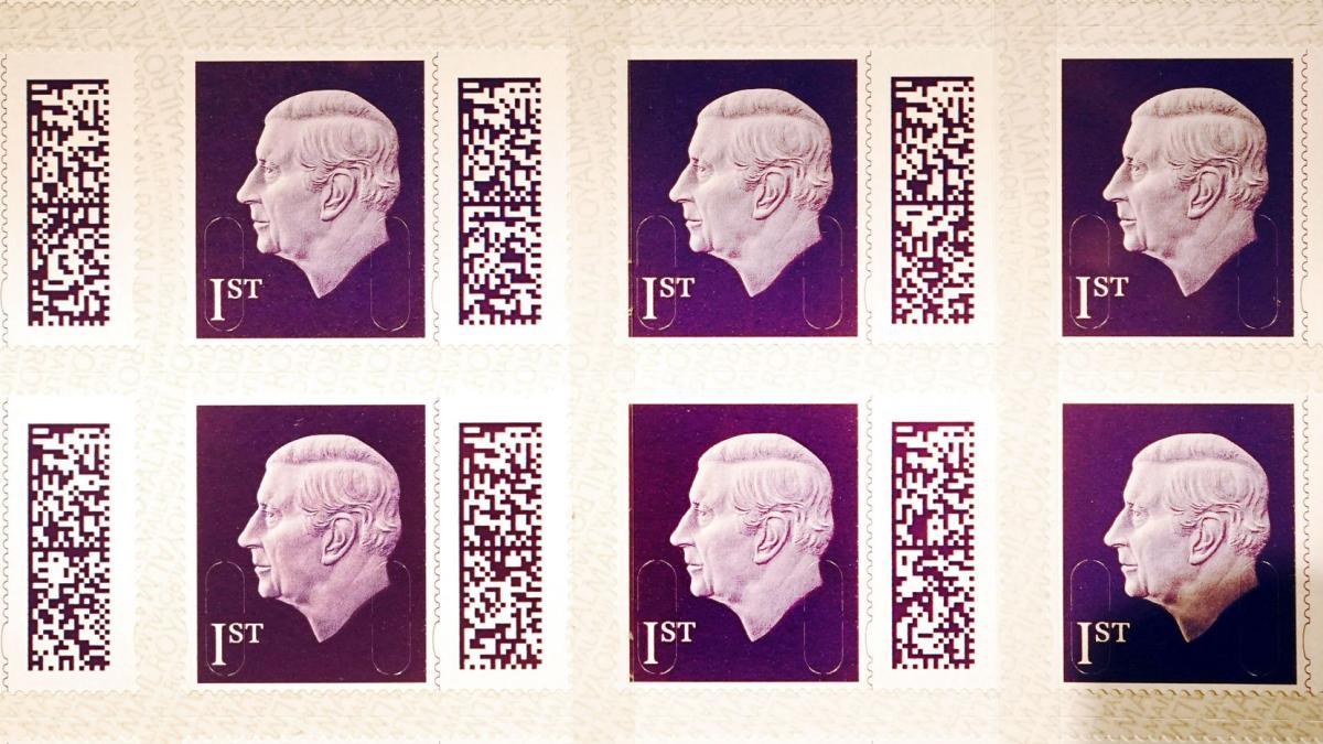 #Großbritannien: Erste Charles-Briefmarken werden verkauft
