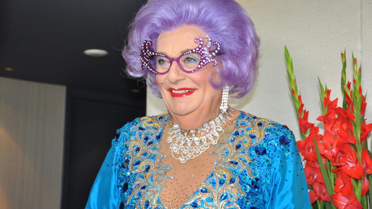 ‘Dame Edna’ comedian Barry Humphries in hospital