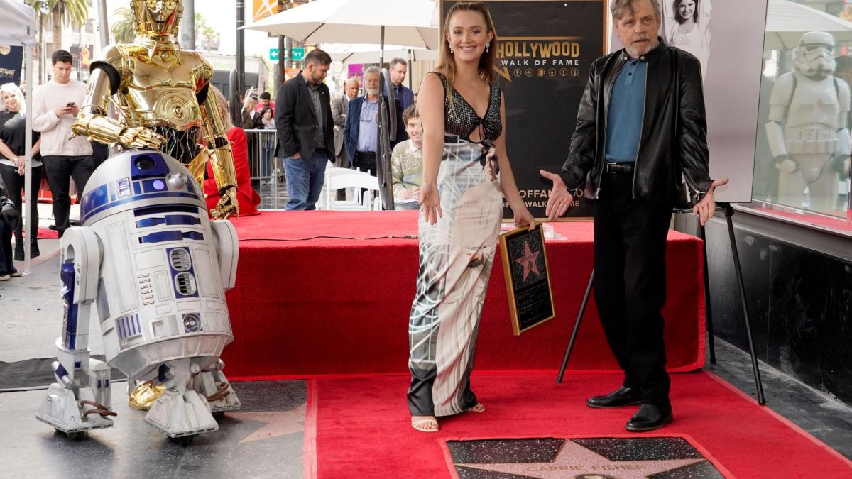 #“Star Wars“-Ikone Carrie Fisher erhält Hollywood-Stern