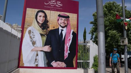 Prinz Hussein bin Abdullah II. hatte seine Verlobung mit Radschwa Al Saif im August bekanntgegeben.