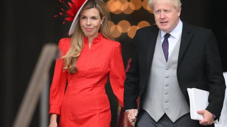 Boris Johnson und seine Frau Carrie freuen sich über Nachwuchs.