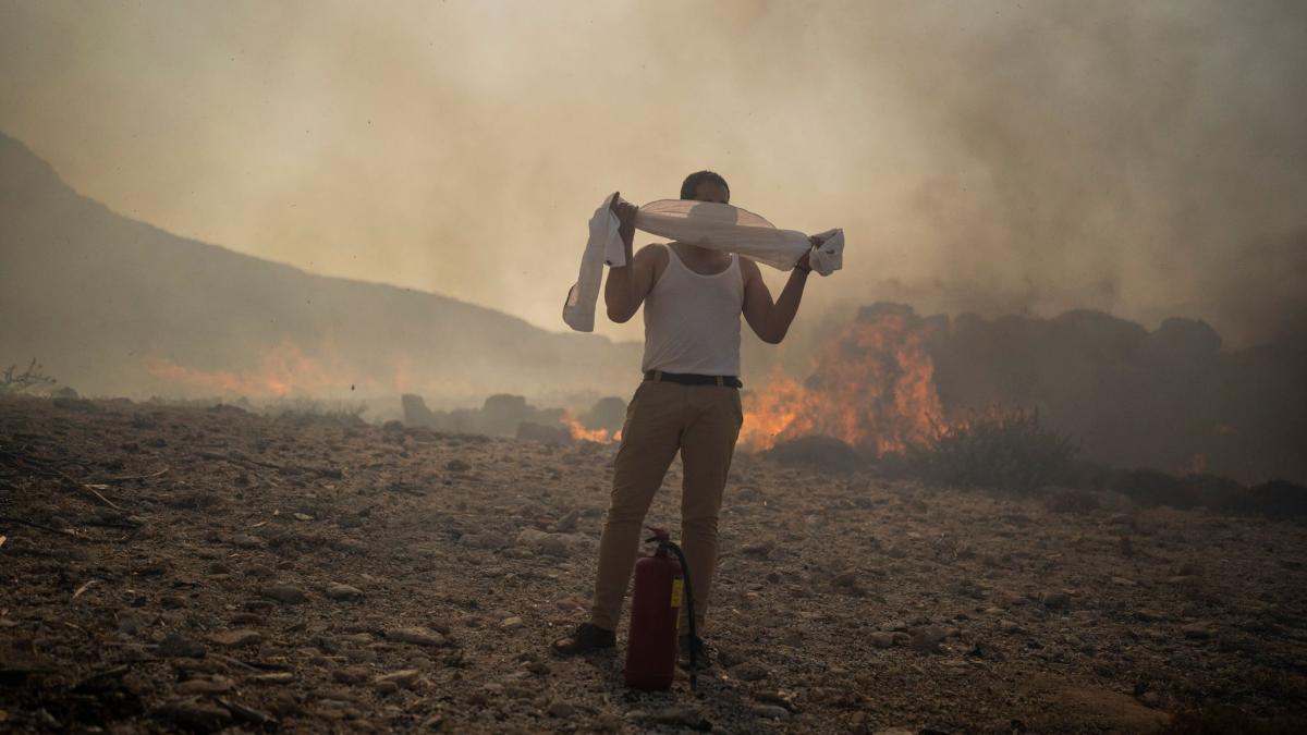 #Ende der Hitze in Griechenland naht – Brände toben weiter