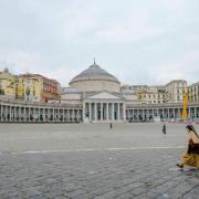 Eine Aufnahme von Neapel im Jahr 2020: Heute wurde das Gebiet rund um die süditalienische Stadt von einem Erdbeben erschüttert.
