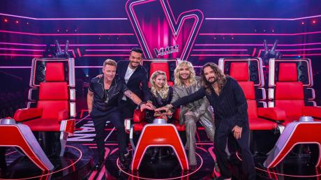 Die Coaches bei "The Voice of Germany" 2023.