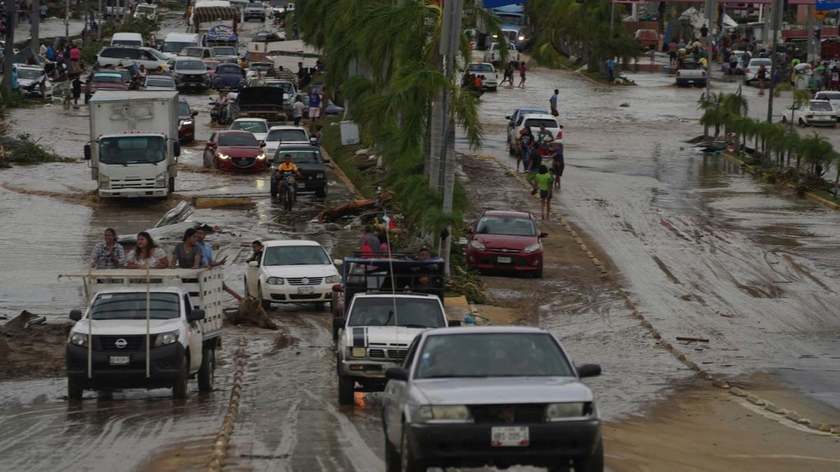 #Hurrikan "Otis" beschädigt 80 Prozent der Hotels in Acapulco