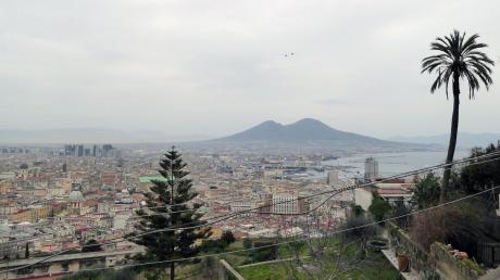 Neapel wurde am Montagabend von einem Erdbeben erschüttert.