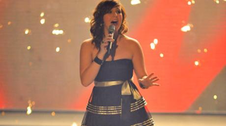 Ramona Fottner bei ihrem Auftritt in der RTL-Sendung "Das Supertalent".