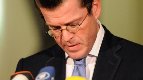 Verteidigungsminister Karl Theodor zu Guttenberg ist zurückgetreten. (Archivbild) dpa