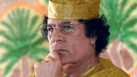 Klammert sich weiterhin an die Macht: Libyens Staatschef Muammar al-Gaddafi. (Archivbild) dpa