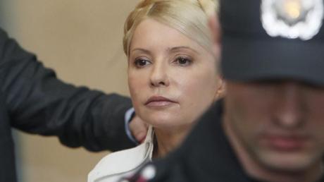 «Schuldig» lautet das Urteil gegen Julia Timoschenko. Die Ex-Regierungschefin soll mit Russland Gasverträge zum Nachteil der Ukraine abgeschlossen haben. dpa