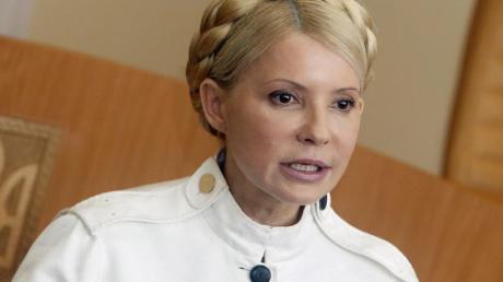 Julia Timoschenko leidet ihrer Tochter zufolge über einen Bandscheibenvorfall.