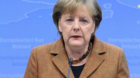 Kanzlerin Merkel wirbt für die Landtagswahl an der Saar um Stimmen. Foto (Archiv): Julien Warnand dpa