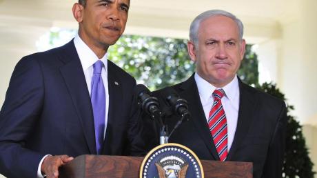Nicht immer einer Meinung: Israels Ministerpräsident Netanjahu und US-Präsident Obama. Foto: Ron Sachs/Archiv dpa