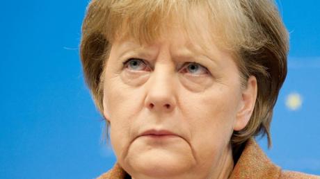 Angela Merkel. Es knirscht zwischen der Bundeskanzlerin und dem möglichen künftigen Präsidenten Frankreichs. Foto: Felix Kindermann dpa