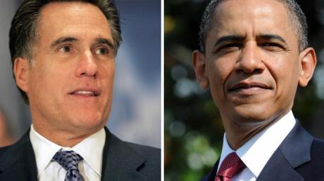 Nach dem Parteitag der Republikaner um Präsidentschaftskandidaten Mitt Romney (li.) ist jetzt Barack Obama mit den Demokraten an der Reihe.