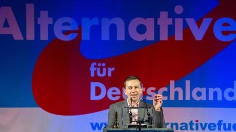 Bernd Lucke, AfD-Spitzenkandidat für die Europawahl, Anfang März beim Politischen Aschermittwoch seiner Partei.