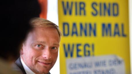 "Wir sind dann mal weg": Dieser selbstironische Spruch der FDP passt zum Wahlergebnis in Thüringen.