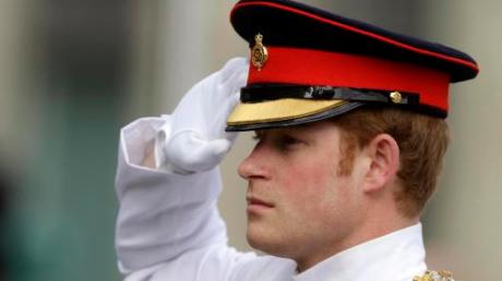 In der Uniform vergaß Prinz Harry seine royale Herkunft.

