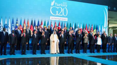Die Teilnehmer des G-20-Gipfels wollen ein Zeichen gegen Terror setzen.
