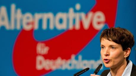 Stürmt die AfD- im Bild Frauke Petry - bei den nächsten Wahlen in die Parlamente? 