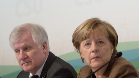 Entfremdete Parteifreunde: Horst Seehofer attackiert Angela Merkel in der Flüchtlingspolitik wiederholt.
