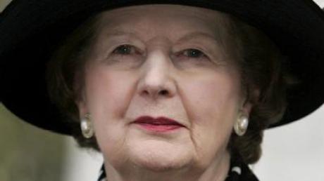 Margaret Thatcher leidet ihrer Tochter Carol zufolge an Demenz. (Archivbild)