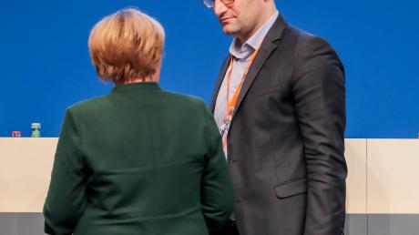 Nachfolger? Wolfgang Schäuble lobt Jens Spahn in höchsten Tönen.   