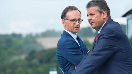 Wachablösung: Heiko Maas (links) soll Sigmar Gabriel als Außenminister beerben.