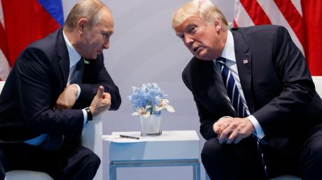 Sie bestimmen im Moment den Takt der Politik: US-Präsident Donald Trump (rechts) und der russische Präsident Wladimir Putin. 