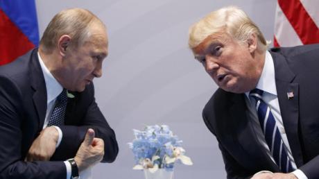Zwei aus einem ähnlichen Holz: Russlands Präsident Wladimir Putin und US-Präsident Donald Trump, hier bei einem Gespräch auf dem G20-Gipfel in Hamburg.