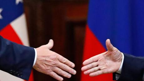 Nach dem Gipfel ist vor dem Gipfel: Im Herbst wollen sich Donald Trump und Wladimir Putin in Washington treffen.  	