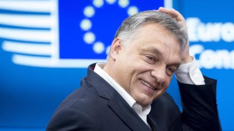 Der ungarische Ministerpräsident Viktor Orban weist die Vorwürfe zurück, nach denen sein Land EU-Werte verletze.