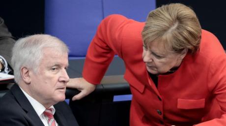 Im Umfragetief: die Union um Horst Seehofer und Angela Merkel.