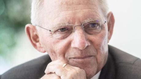 Widerspricht der AfD: Bundestagspräsident Wolfgang Schäuble.  	 	