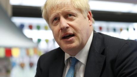 Premier Boris Johnson kann das Ergebnis der Großbritannien-Wahl 2019 feiern.