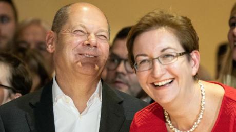 Im Rennen um den SPD-Vorsitz haben Klara Geywitz und Olaf Scholz weitere Unterstützung erhalten.