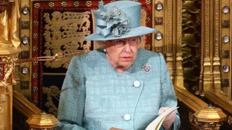 Königin Elizabeth II. bei ihrer "Queen's Speech".