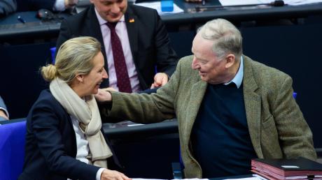 Alice Weidel und Alexander Gauland, die beiden AfD-Fraktionschefs im Bundestag.