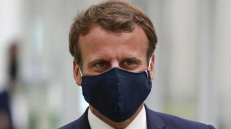 Frankreichs Präsident Emmanuel Macron hat sich in einer Fernsehansprache an das Land gewandt.