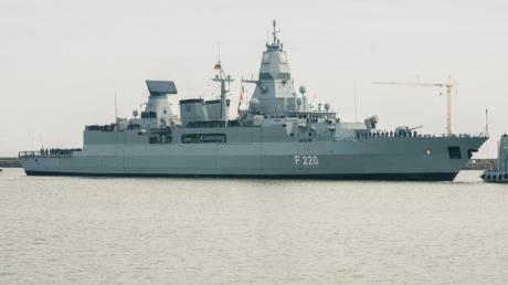 Deutschland schickt die Fregatte «Hamburg» für einen EU-Marineeinsatz vor Libyen ins Mittelmeer.