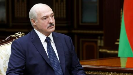 Diktator Alexander Lukaschenko setzt auf die Hilfe von Russlands Präsident Wladimir Putin. 	