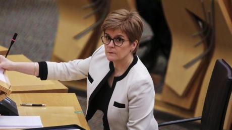 Die schottische Regierungschefin Nicola Sturgeon will ein Referendum erreichen.